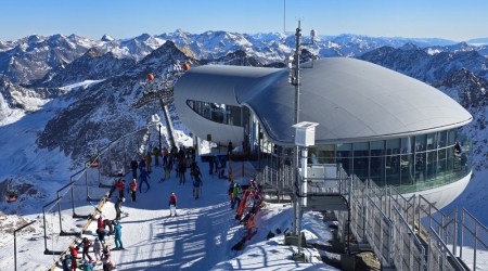 Café 3440 in het Pitztal.